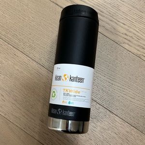 NWT Klean Kanteen 16oz tumbler TKWide cafe cap BPA free